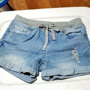 Justice Denim shorts